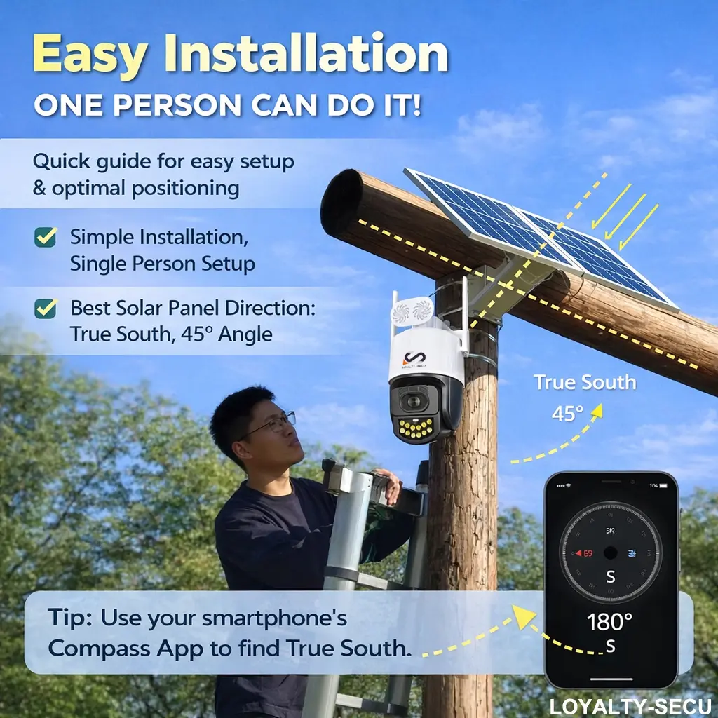One Solar Power Kit for Camera + Router: How It Works
