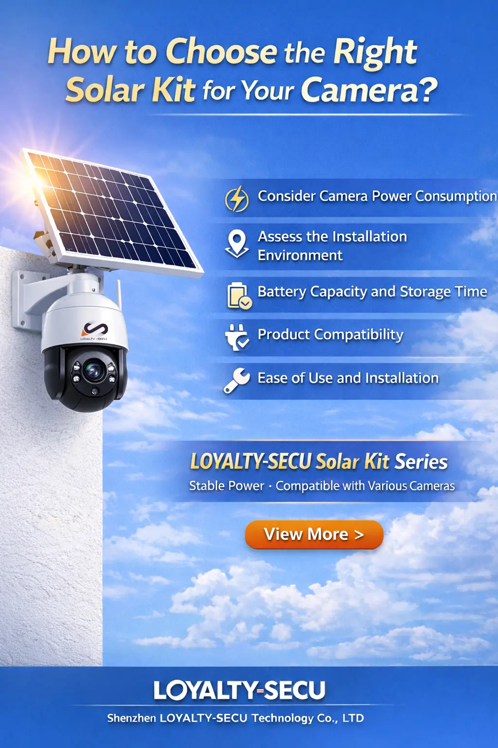 How to Choose the Right Solar Power Kit for Your Camera?
